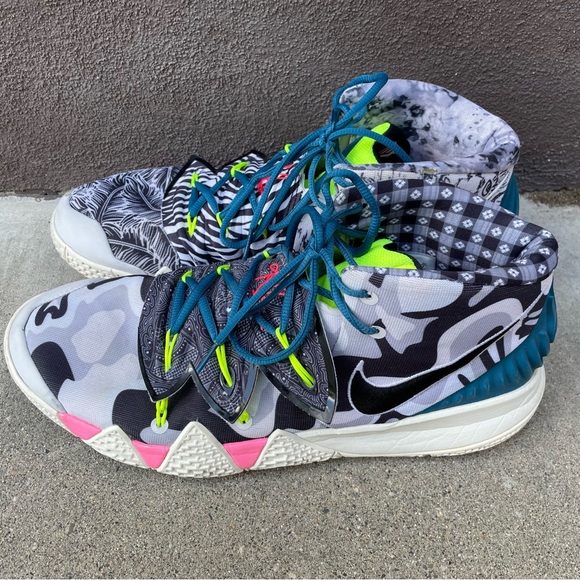 Nike Kyrie Hybrid S2 EP 'What The Neon' Men's Sneaker Shoe (Size 14) - Picture 2 of 12